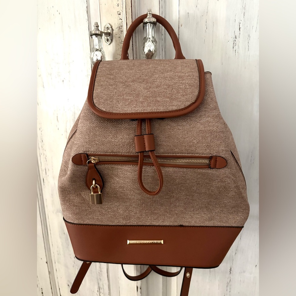 Mia K Collection purse Backpack NWOT